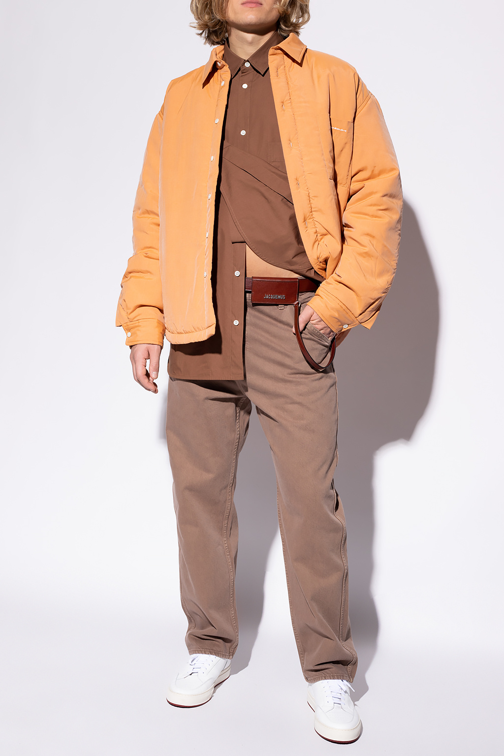 Jacquemus Jacket with logo | Men's Clothing | Vitkac
